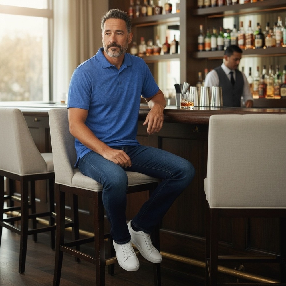 Tasc Performance Cloud Performance Blue Geometric… - image 1